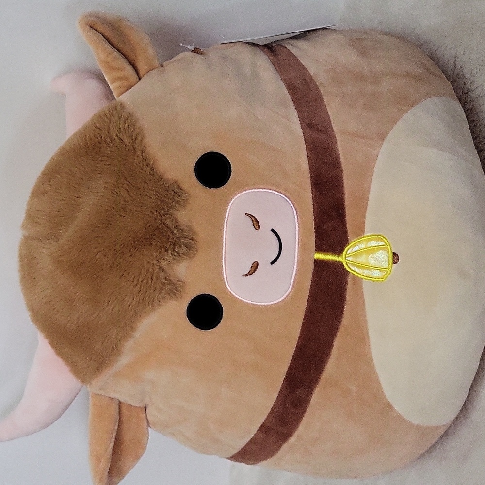 16" Calton the Brown Highland Cow Squishmallow